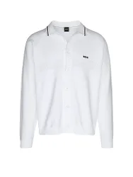 Boss Strickjacke weiss S herren