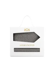 Set de corbata con pañuelo de bolsillo beige