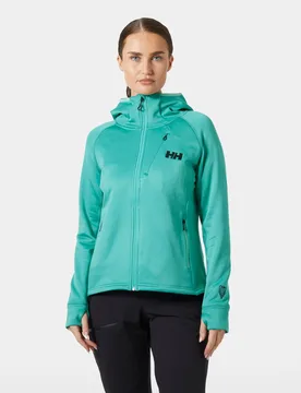 Women's Odin Thermal Pro Fleece Jacket Blue L - Dark Lagoon Blue - Female - Helly Hansen - FashionsVida