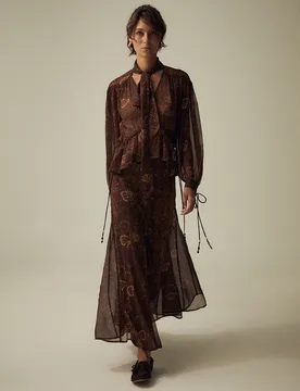 Sfera - Falda quillas cachemires - Sfera - FashionsVida
