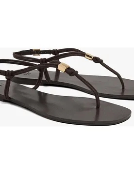 Sandalias de dedo de mujer con tiras finas y cierre de hebilla - Parfois - FashionsVida