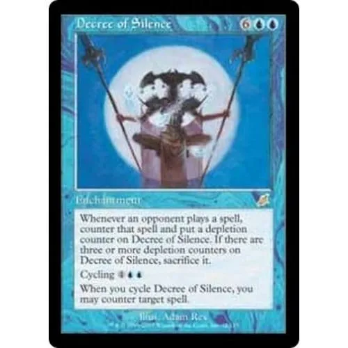 Decree of Silence Scourge - Magic: The Gathering - FashionsVida