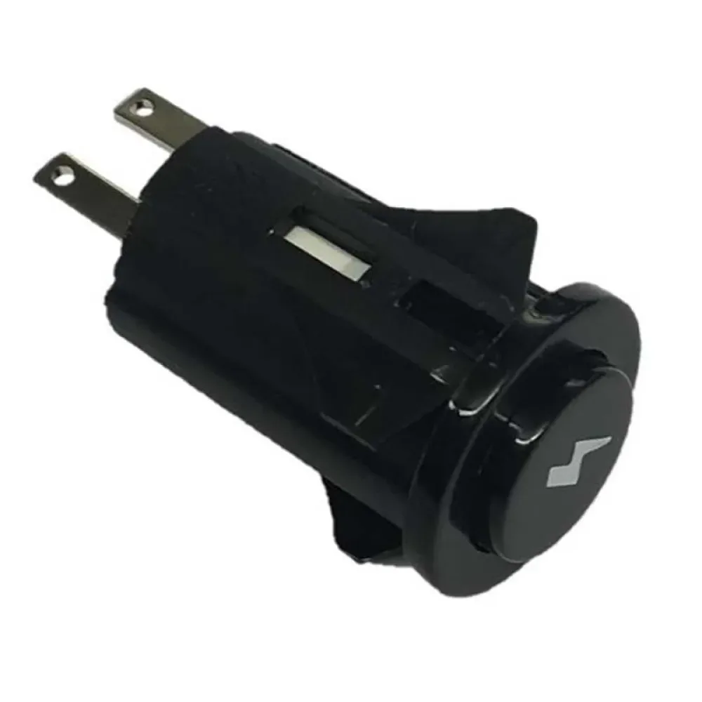 Ignition Button Black One Size unisex - ENO - FashionsVida