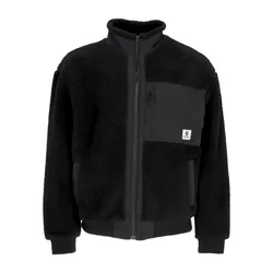 Orsetto Uomo Oak Sherpa Jacket Flint Black