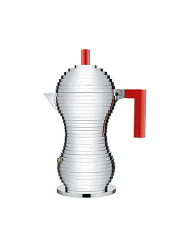 Espressomaschine Pulcina 6 Tassen argento - Alessi - FashionsVida