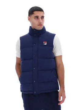 Fila Navy Blaze Padded Gilet - XS - FILA - FashionsVida