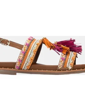 Sandalias de mujer realizadas en piel - Carmela - FashionsVida