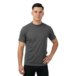 T-shirt à Manches Courtes Crossover 00782 Dark Anthracite L