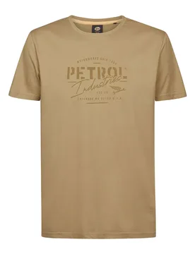 T-shirt à Manches Courtes M-1060-tsr116 Light Tan L - Petrol industries - FashionsVida