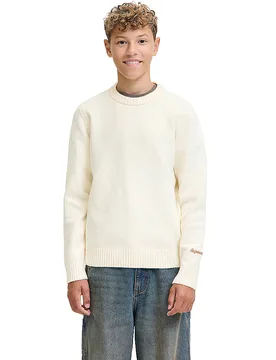 Pullover da ragazzo JORNORREBRO crema 152 - Jack & jones - FashionsVida