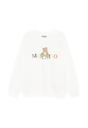Felpa Bambino unisex HNF08V_BIANCO