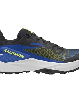 Scarpe Da Trail Running Genesis Black / Acid Lime / Bluing EU 43 1/3 - Salomon - FashionsVida
