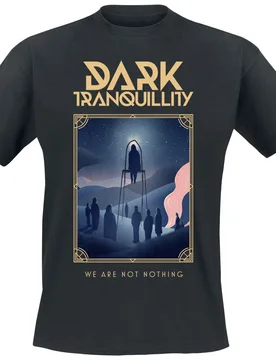 T-Shirt - Not Nothing - S bis XXL - für Männer - Größe XXL - schwarz - Lizenziertes Merchandise! - Männer - male - Dark Tranquillity - FashionsVida