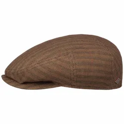 Benfold Driver Flat Cap by - brown-beige - Size: L (58-59 cm)