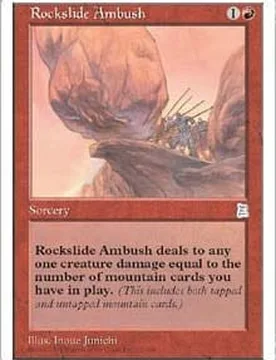 Rockslide Ambush Portal Three Kingdoms - Magic: The Gathering - FashionsVida