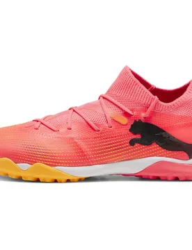 Chaussures De Football Future 7 Match Tt Sunset Glow / Black / Sun Stream EU 46 - Puma - FashionsVida