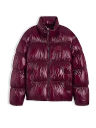 Daunensteppjacke beere L damen