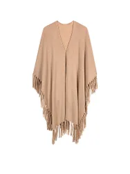 Luisa Cerano Cape - Poncho crema