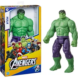 Figura titan hero deluxe Hulk Marvel Los Vengadores