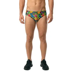 Flowers Paradise Swimming Brief Multicolour XL Men
