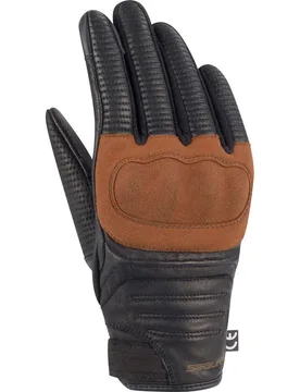 Guanti Moto STONEY Nero Marrone taglia 8 - Segura - FashionsVida