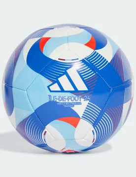 Pallone da allenamento ÃŽle-De-Foot 24 5 White / Solar Red / Clear Sky / Royal Blue - Adidas - FashionsVida