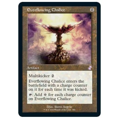Everflowing Chalice (foil) Time Spiral Remastered - Magic: The Gathering - FashionsVida