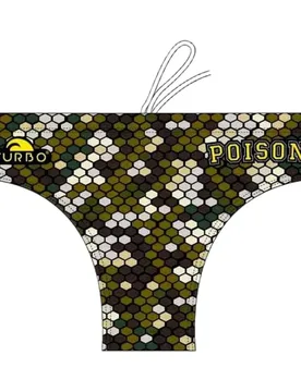 Snake Swimming Brief Multicoloured 3XL Men - TURBO - FashionsVida