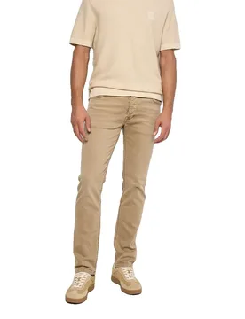 Pantaloni 21011616 Regular Fit Light Beige 31 - Salsa Jeans - FashionsVida