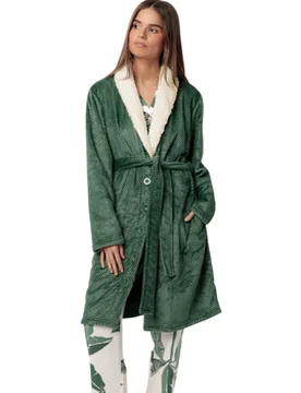 Fleecepullover Morgenmantel Luxury Leaves Eu Xxl;Eu S;Eu M;Eu L;Eu Xl Female - Admas - FashionsVida