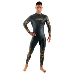 Energy Long Sleeve Neoprene Wetsuit 2 Mm Black / Orange XL Men