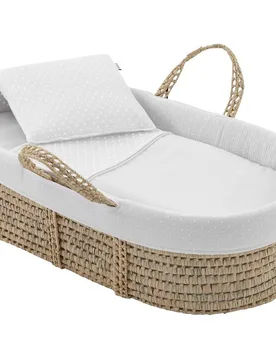 Moisés de mimbre (39x80x25cm) deluxe - Cambrass - FashionsVida