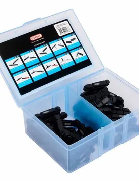 Pattini Freno Per Cerchio Shimano 55 Mm 25 Paia Black - Elvedes - FashionsVida