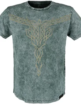 T-Shirt - Dunedain - S bis XXL - für Männer - Größe L - dunkelgrün - EMP exklusives Merchandise! - Männer - male - Der Herr der Ringe - FashionsVida