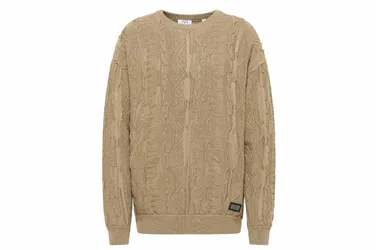 CARLO Strickpullover - Sweatshirt-Strick - braun - Herren - Size: S