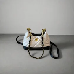 Bolso bandolera mini con forma de concha de moda con correa de cadena, bolso de mano ligero