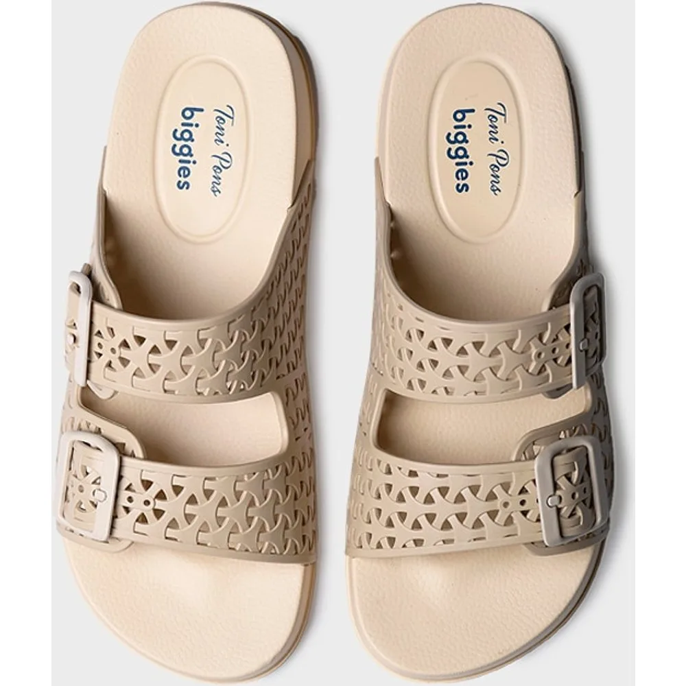Chanclas de mujer de goma con hebillas - Toni Pons - FashionsVida