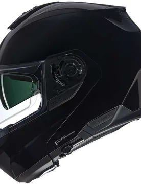 Casco Moto Modulare P/J N100-6 CLASSICO 301 Nero Lucid taglia 3X - Nolan - FashionsVida