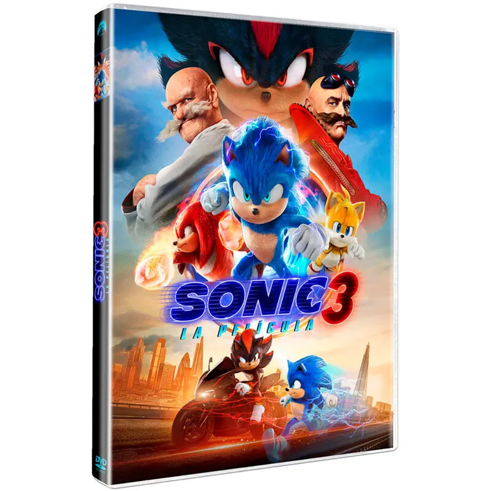 Dvd Sonic 3 Multicolor One Size unisex - Divisa - FashionsVida