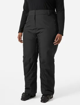 Women's Legendary Insulated Plus SKI Trousers Black 2X - Black - Female - Helly Hansen - FashionsVida