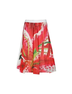 Tory Burch Midi falda rosa L - Tory burch - FashionsVida