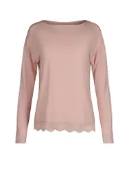Pyjamashirt rose smoke rosa 40