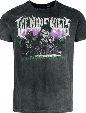 T-Shirt - Joker Clean - S bis 4XL - für Männer - Größe 3XL - grau - EMP exklusives Merchandise! - Männer - male - Ice Nine Kills - FashionsVida