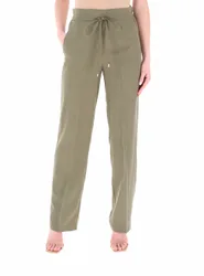 Pantalone a palazzo LIU JEANS VERDE MILITARE 42