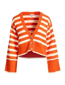 Strickjacke Damen Orange M,S Damen - Woolrich - FashionsVida
