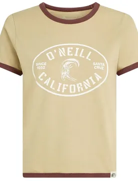 T-shirt à Manches Courtes O´riginals Front Print Olive Blush XS - O´neill - FashionsVida