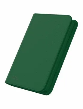 Zipfolio 160 - 8-Pocket XenoSkin Green - Ultimate Guard - FashionsVida