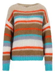 L/XL PULLOVER KNIT STRIPES female