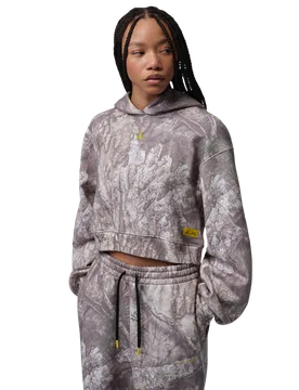 Realtree Damen Kapuzenpullover - Weiß - Größe L - Baumwoll-Jersey White L - Jordan - FashionsVida