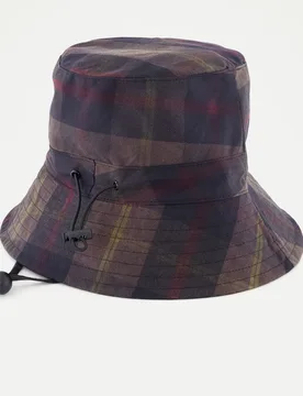Gorro de lluvia plegable con cuadros - Latouche - FashionsVida